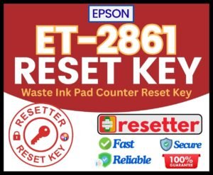 Epson ET-2861 Reset Key