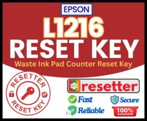 Epson L1216 Reset Key